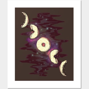 Donut Phases Posters and Art